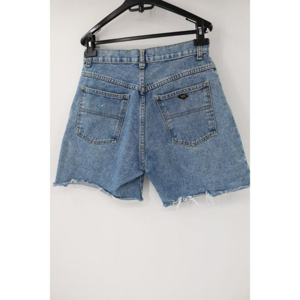 VTG Georges Marciano yes shorts Womens 30 High Rise Cut‎ Off Denim Made in USA